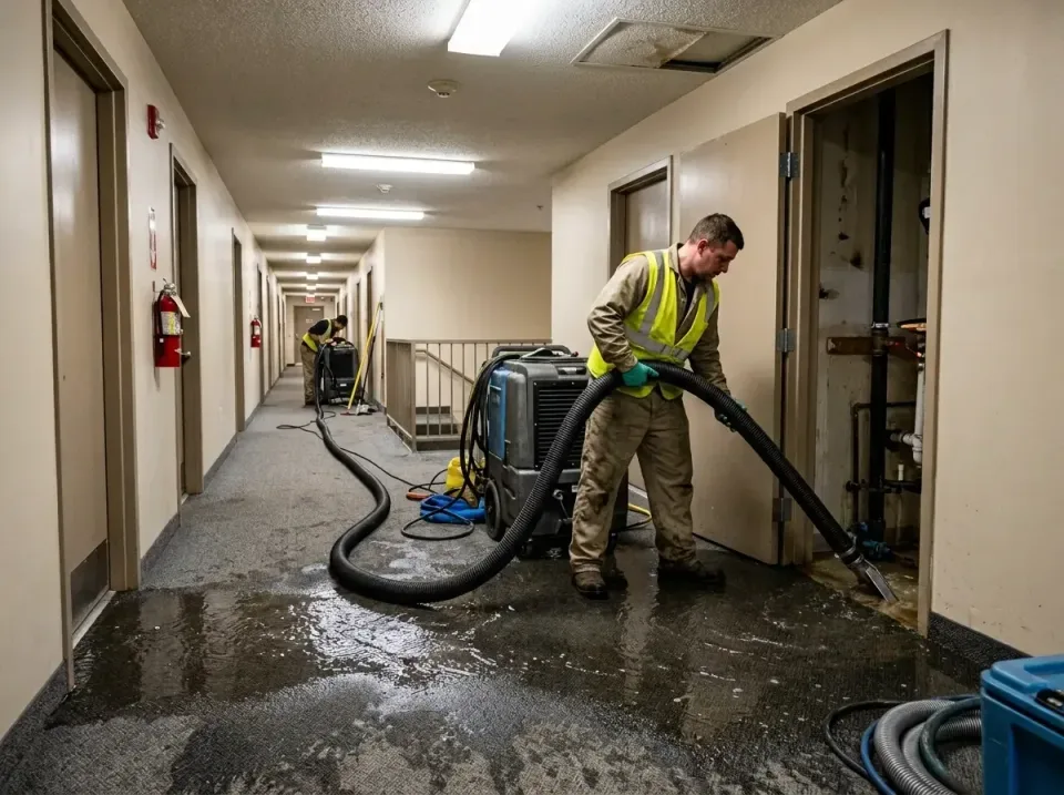 multi-unit-apartment-hallway-f-005 — frequently asked questions, Emergency Burst Pipe Water Extraction & Removal in El Jebel…